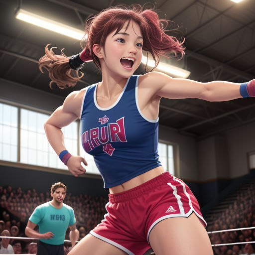 Pin on Anime athletic muscle woman