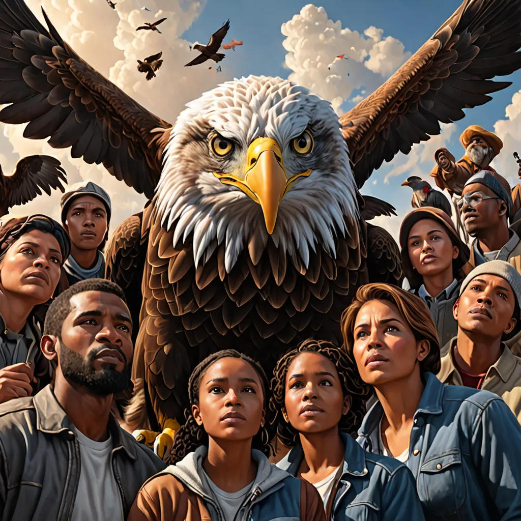 The Eagle's Cry for Help