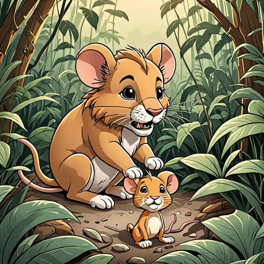 The Lion and the Mouse