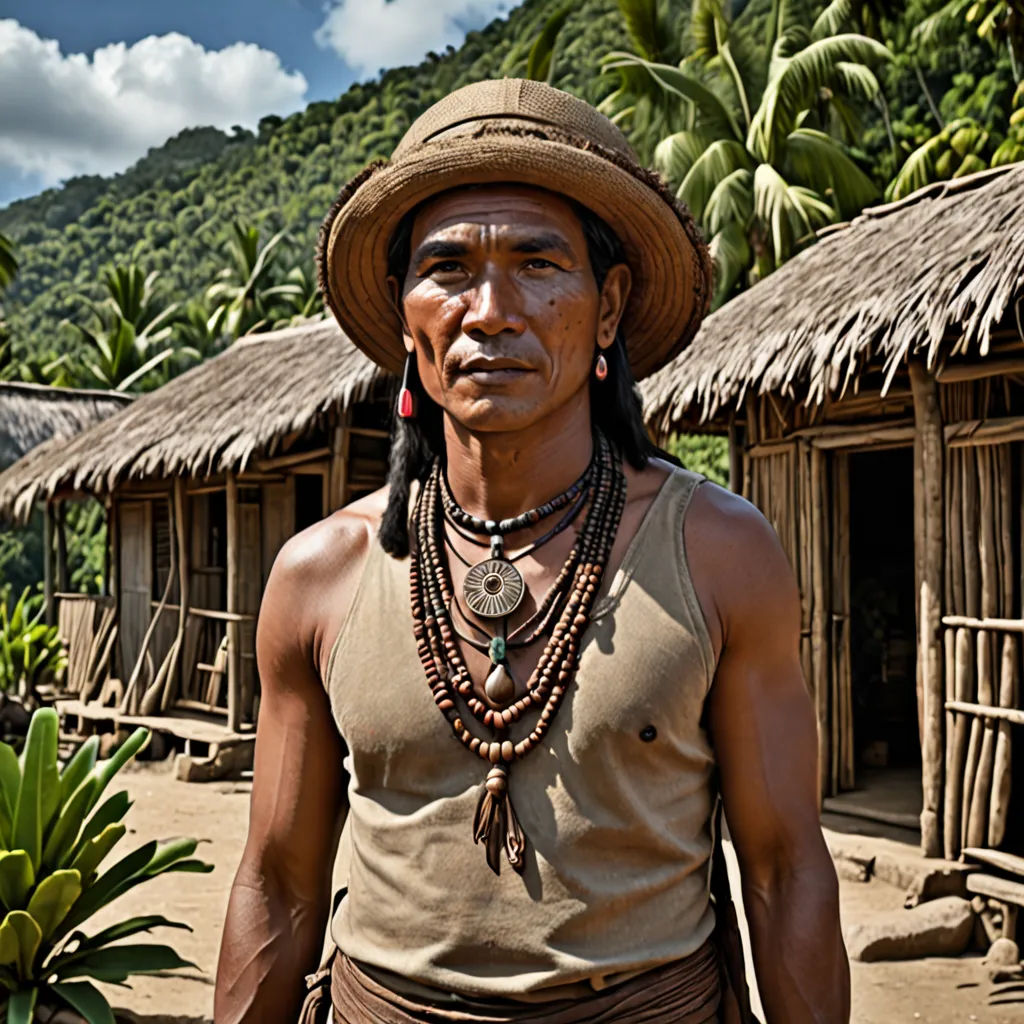 Spannende Taino Chief Xxl Ebenbild