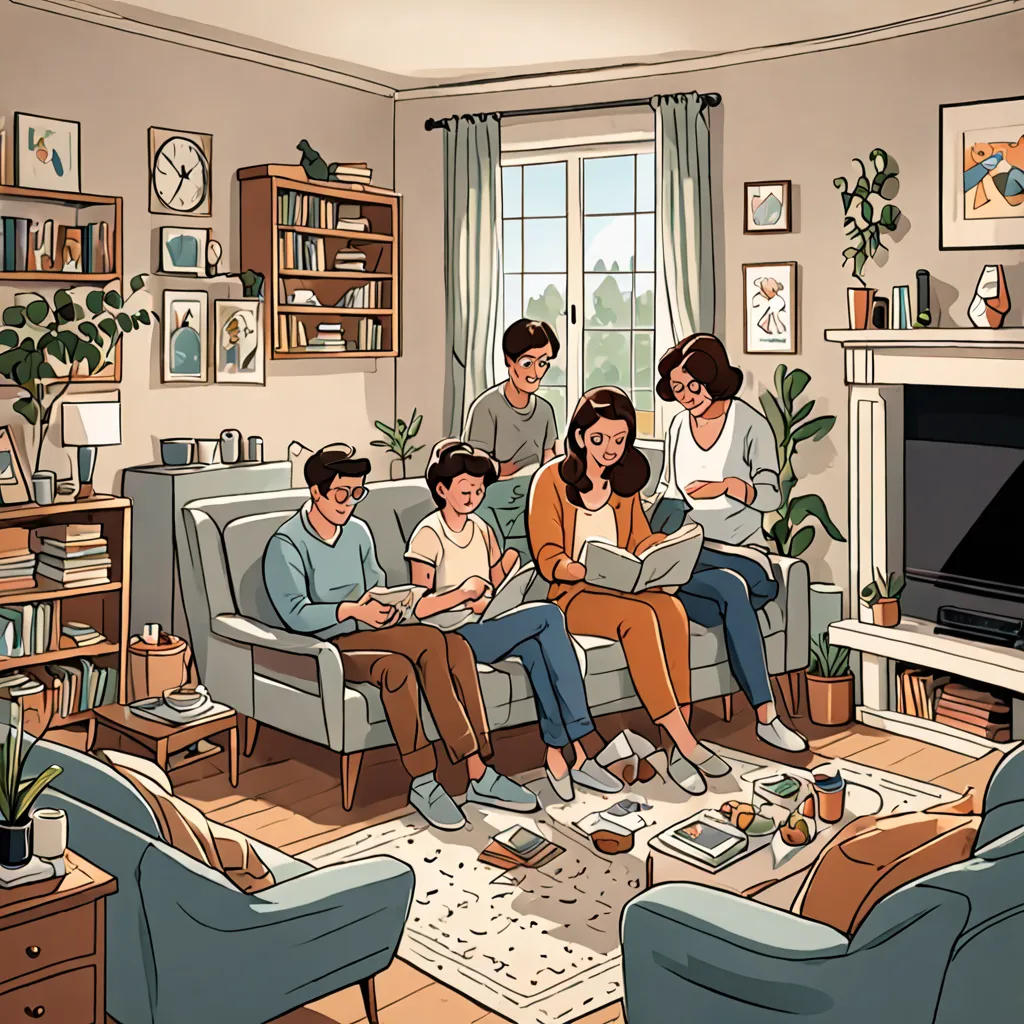 The Multitasking Family