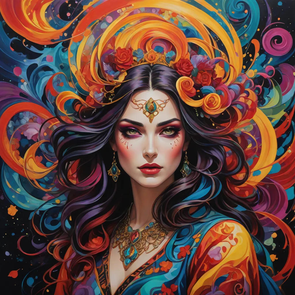 Whispers of the Canvas: The Art of Zuleika Von Rogue