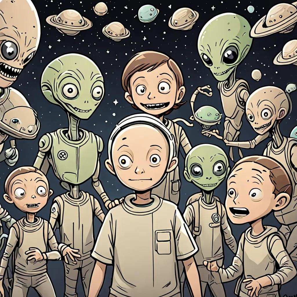 Aliens in Ms. Trombley's Class