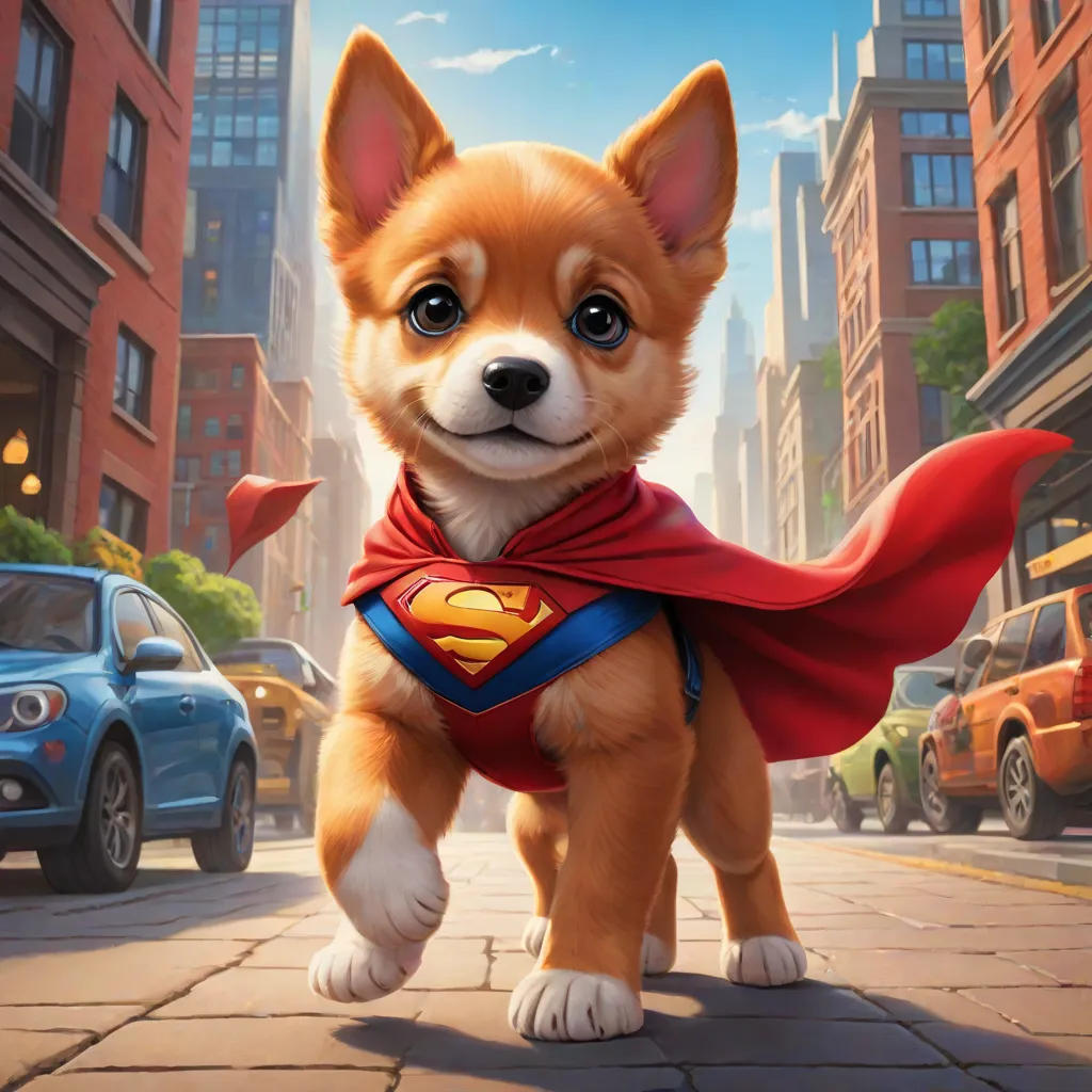 Super Hero Puppy