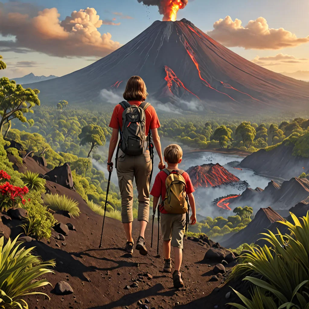 Sawyer's Volcano Adventure