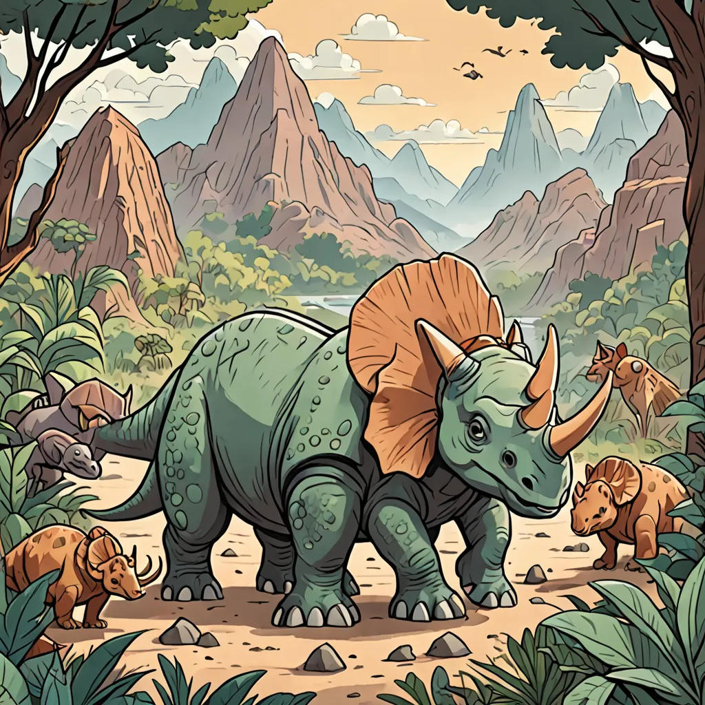 Triceratops, The Explorer