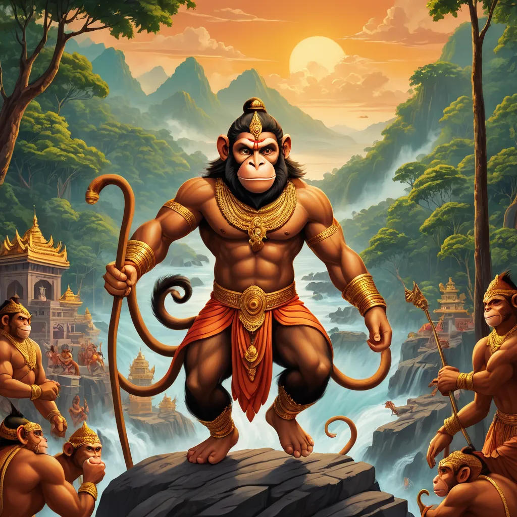 Hanuman's Devotion