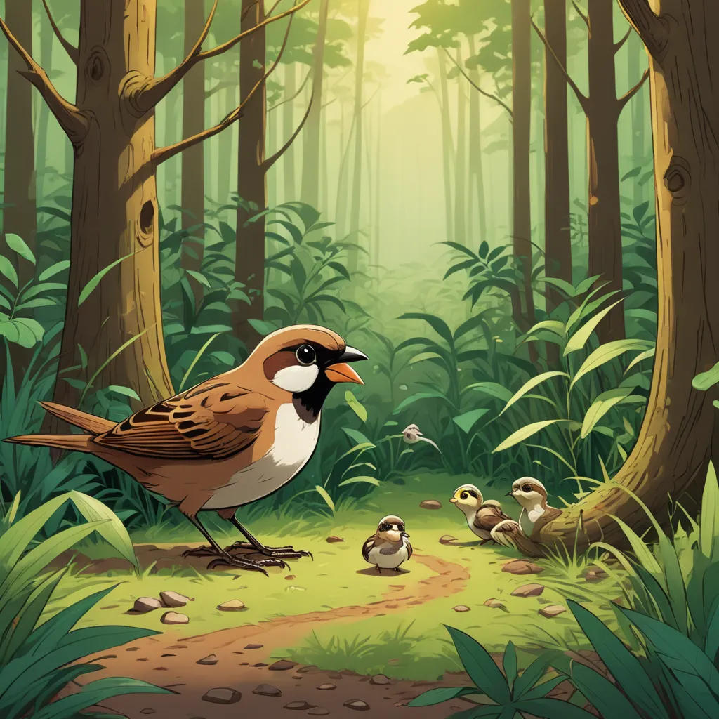 The Brave Little Birdie