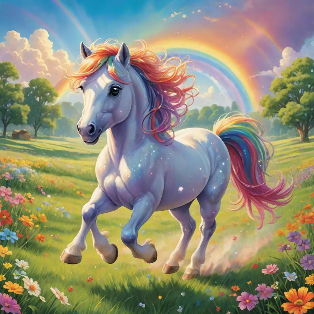 The Pony and the Rainbow's End