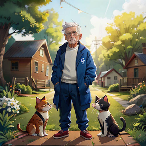The old man and the cat story