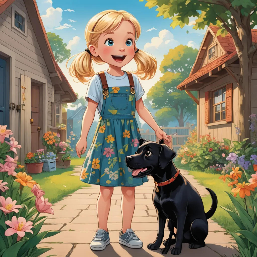 Jani the Black Puppy