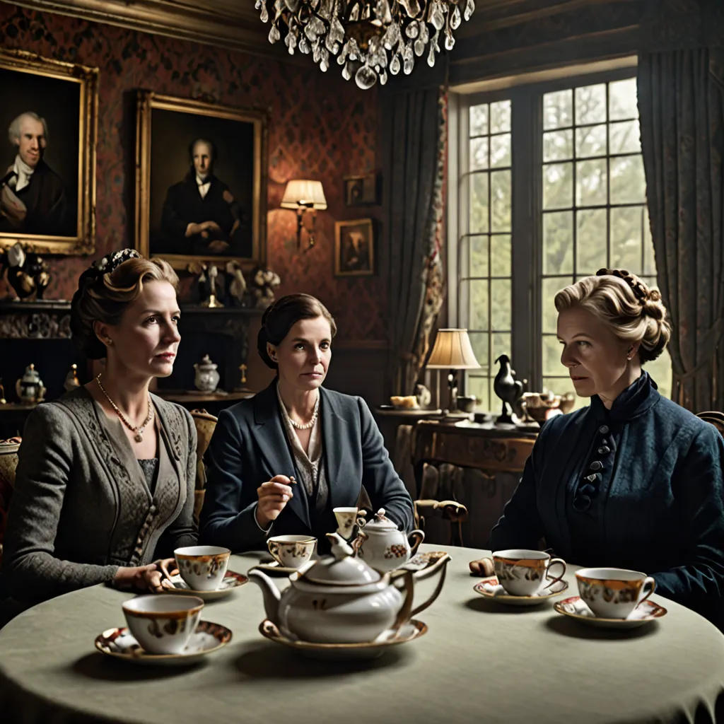 The Grandfather Clock Tea Time