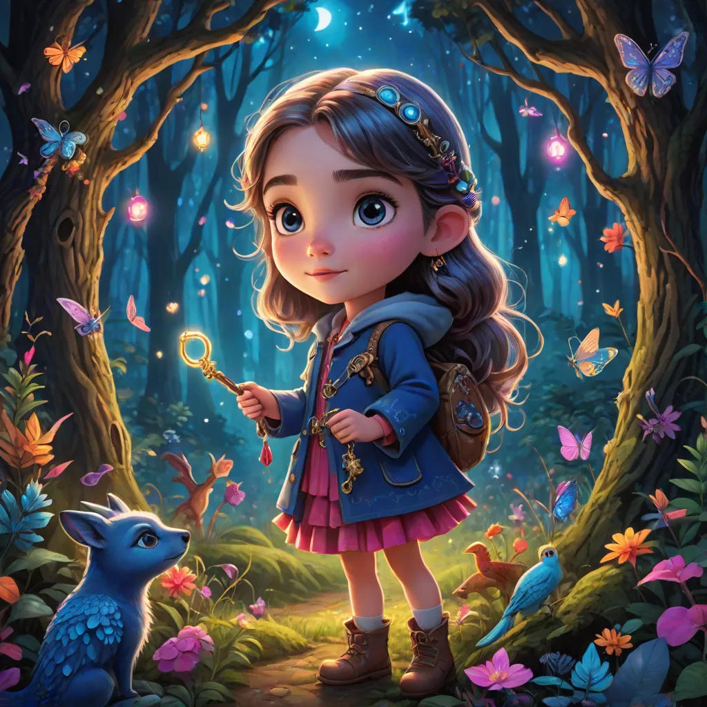 Luna and the Secrets of the Magical Forest