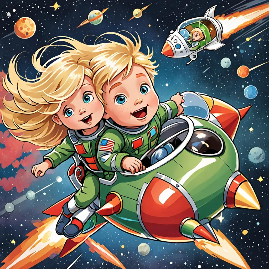 Harris And Torra’s Space Adventure