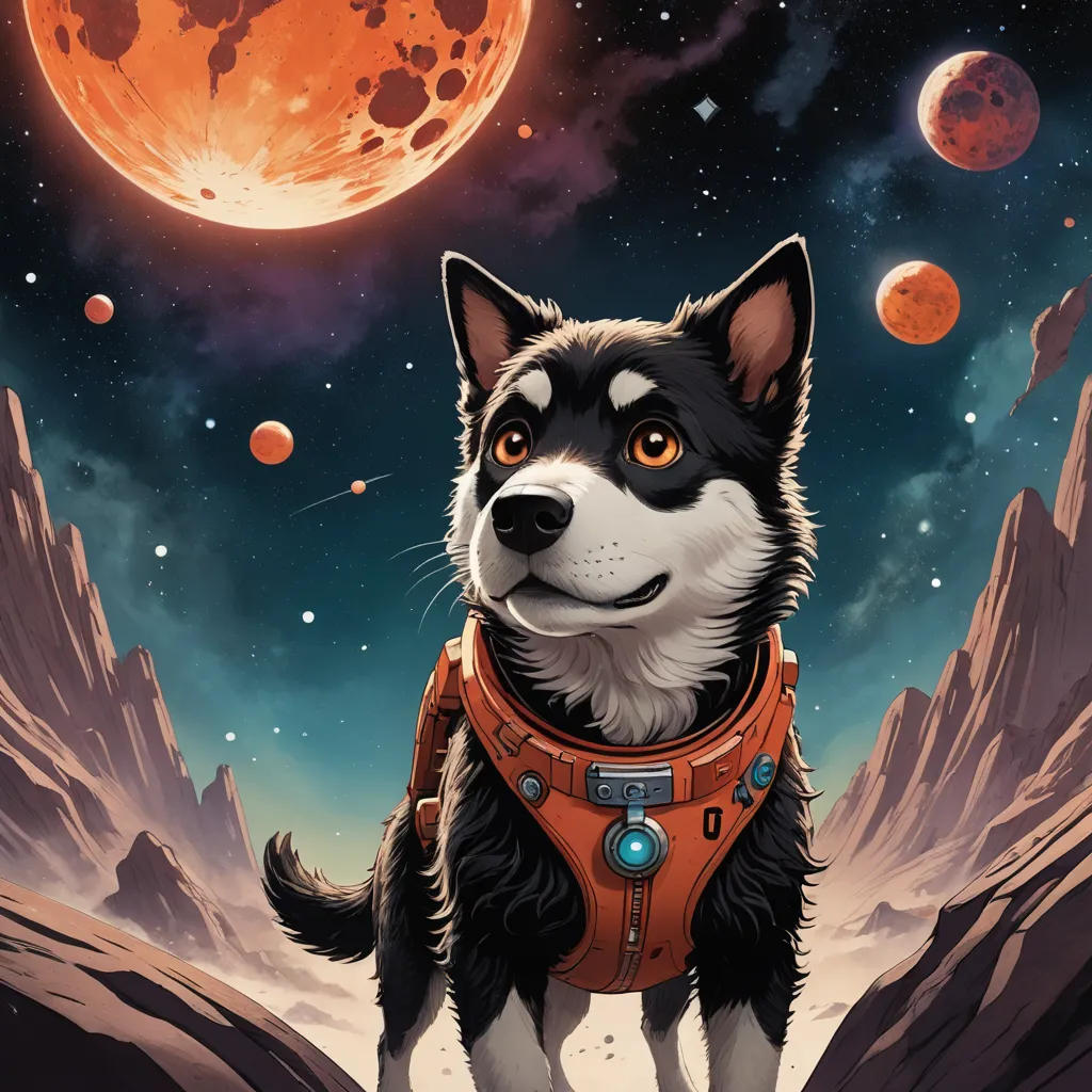 The Spacedog and the Black Holes