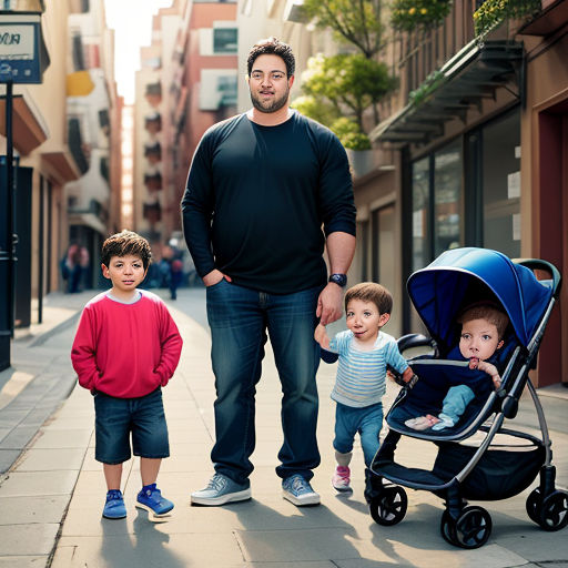 The Tall Dad's Baby