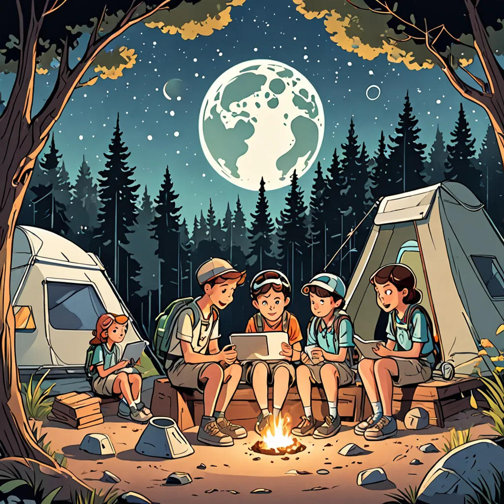 The Galactic Summer Camp Scavenger Hunt