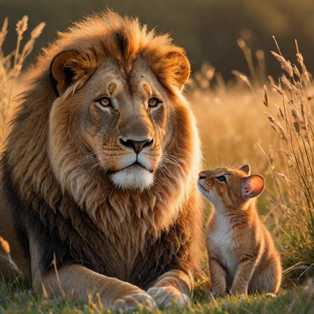 The Lion and the Mouse