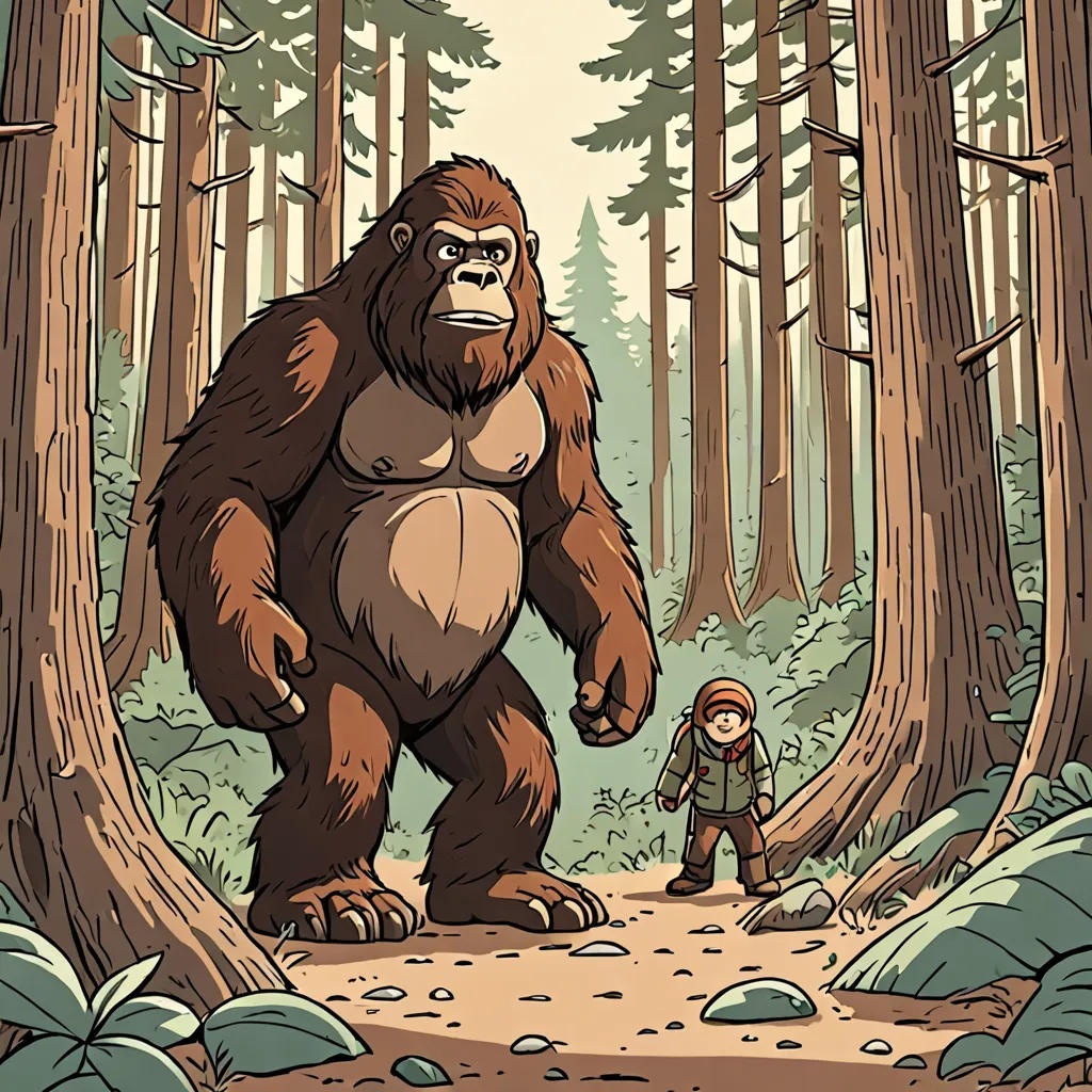 Bigfoot's Hide and Seek Adventure