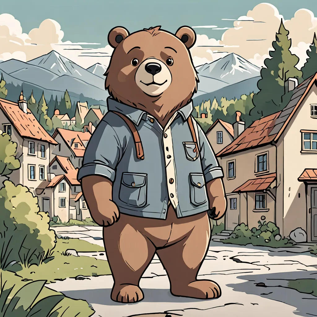 Gary the Bear: A Village's Hero