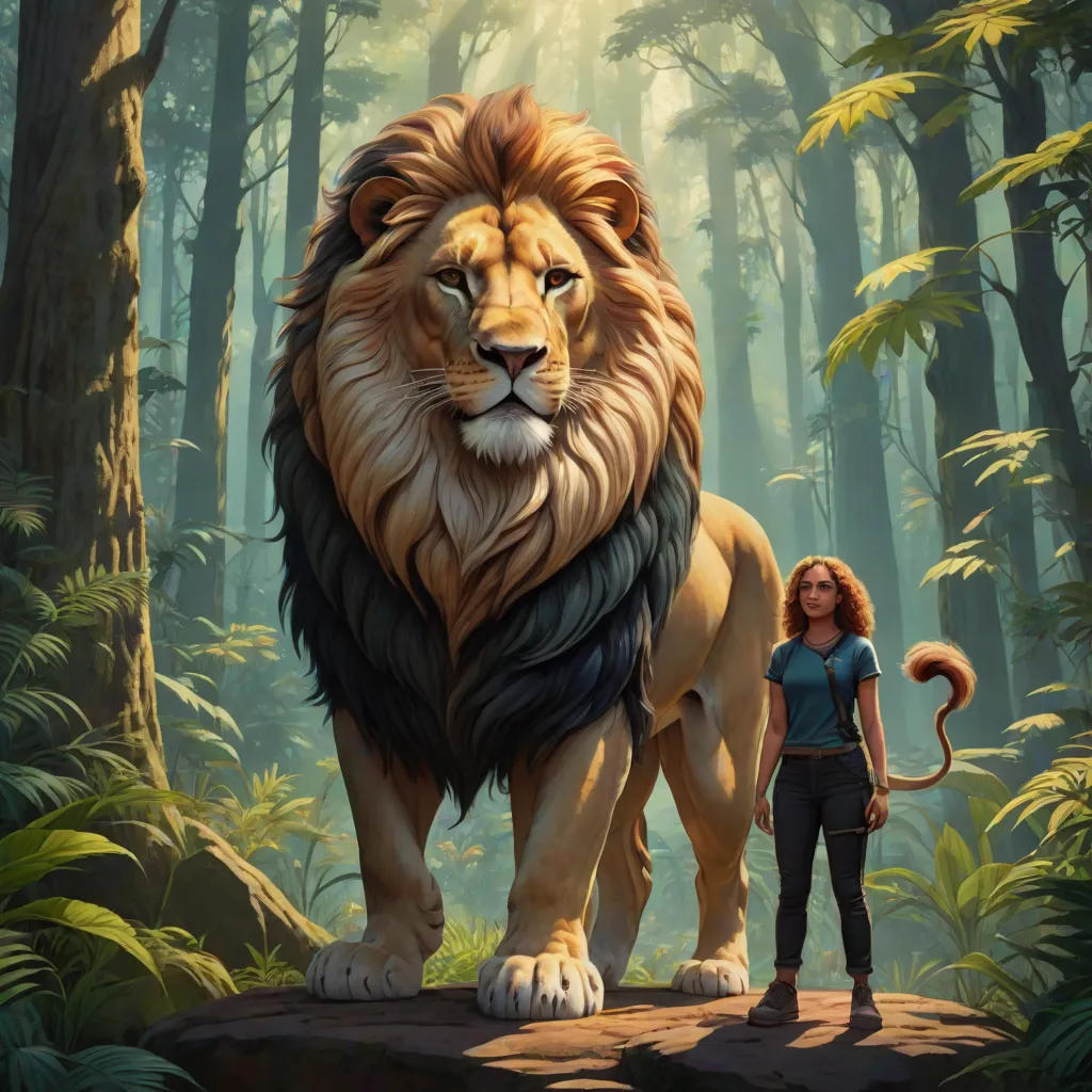 The Two-Colored Lion