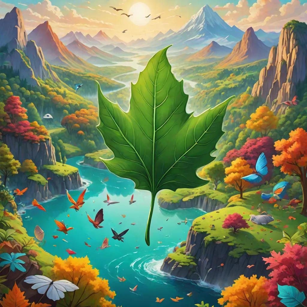 The Journey of a Wayward Leaf