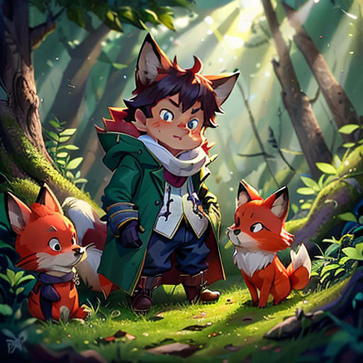 The Cunning Fox and the Sly Cat