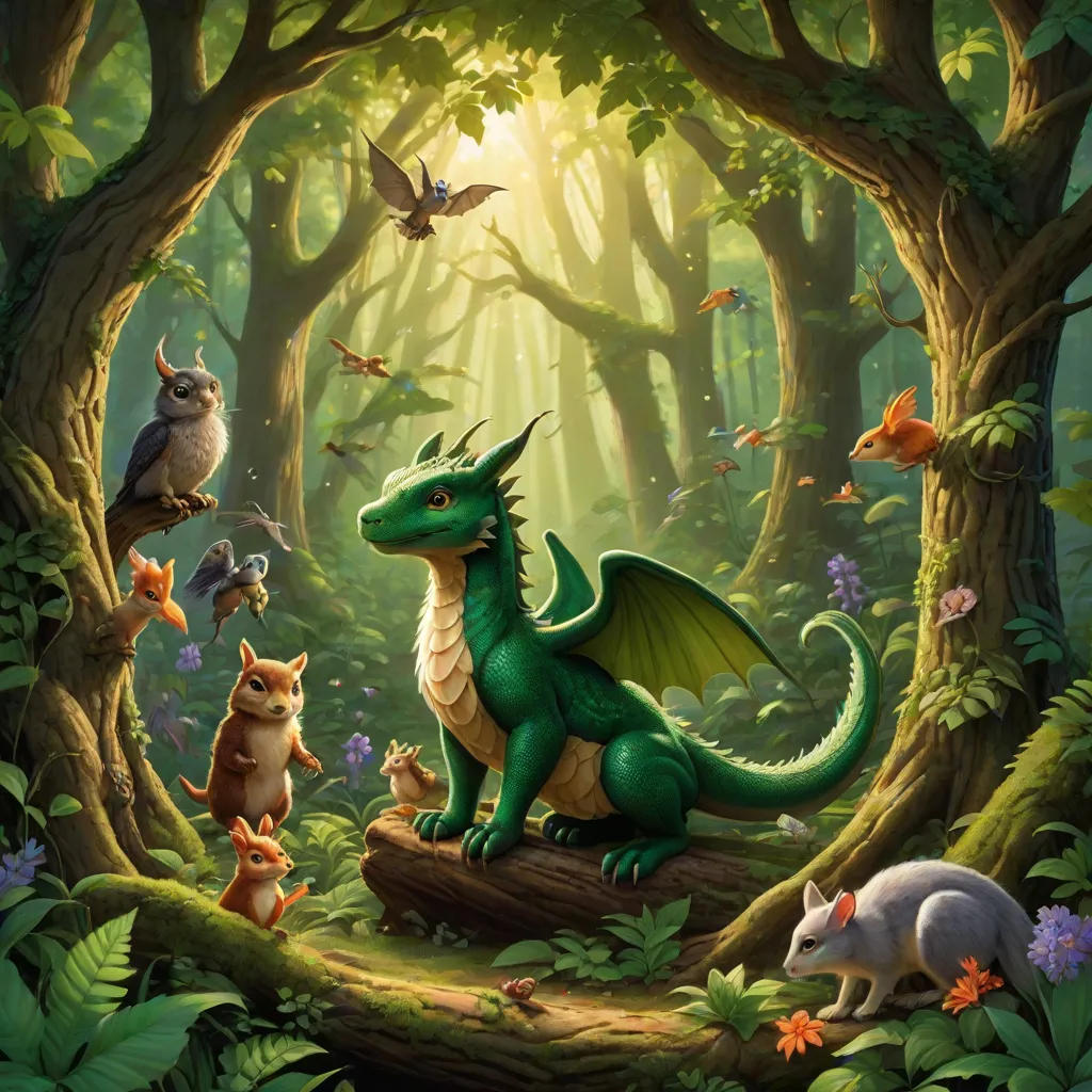 "The Dragon Who Was Afraid of Fire"