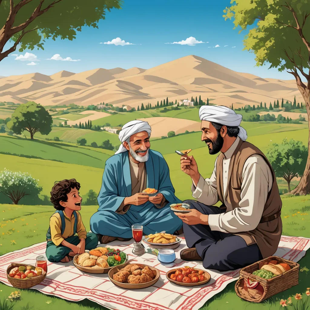 قصه اداب الطعام