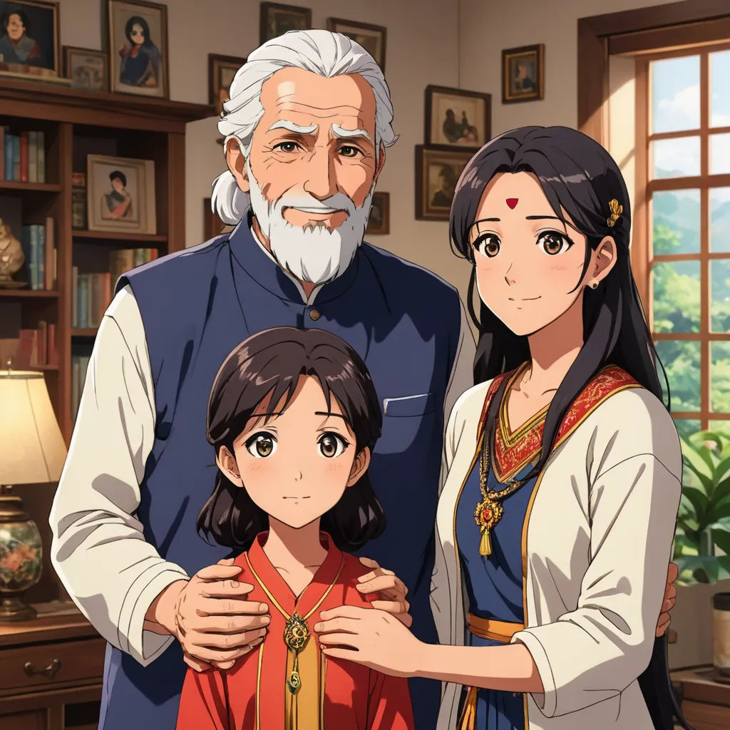 a man and woman standing next to each other in a room with a window and a lamp on the wall, sots art, concept art, Eizan Kikukawa, official art