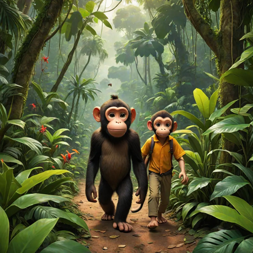 A Aventura de João e o Macaco Amigo | Story.com
