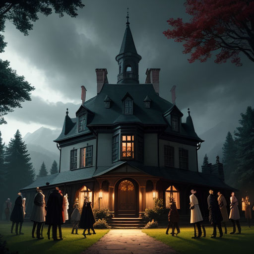 Lexica - A mansion that cast a long, foreboding shadow upon the land –  Ravenswood Manor. A sprawling edifice with turrets and ivy-covered walls,  it h