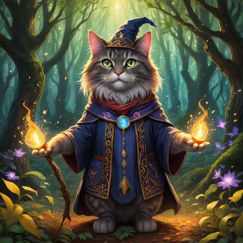 The Wizard Cat of Whiskerwood