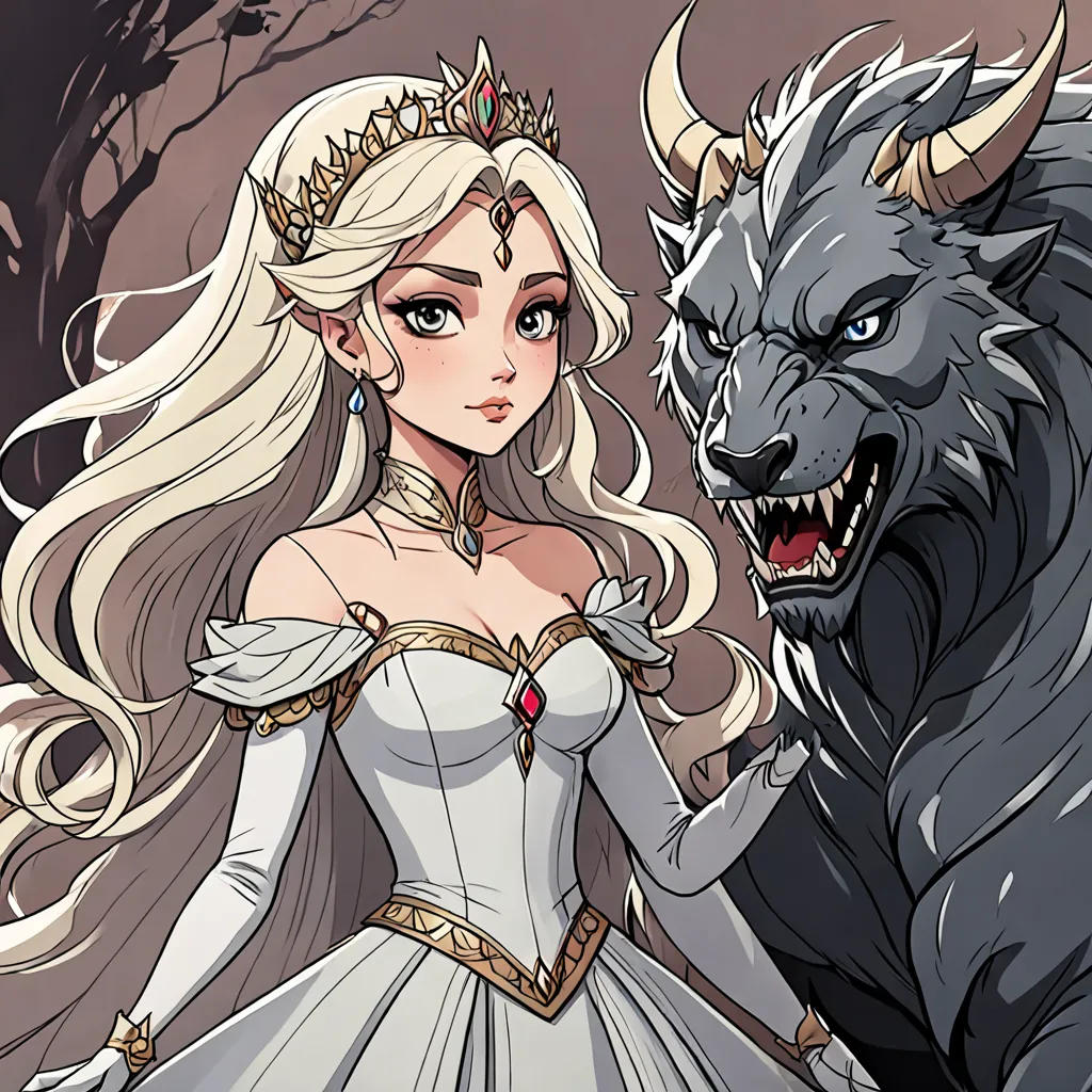 The Princess and the Shadow Beast