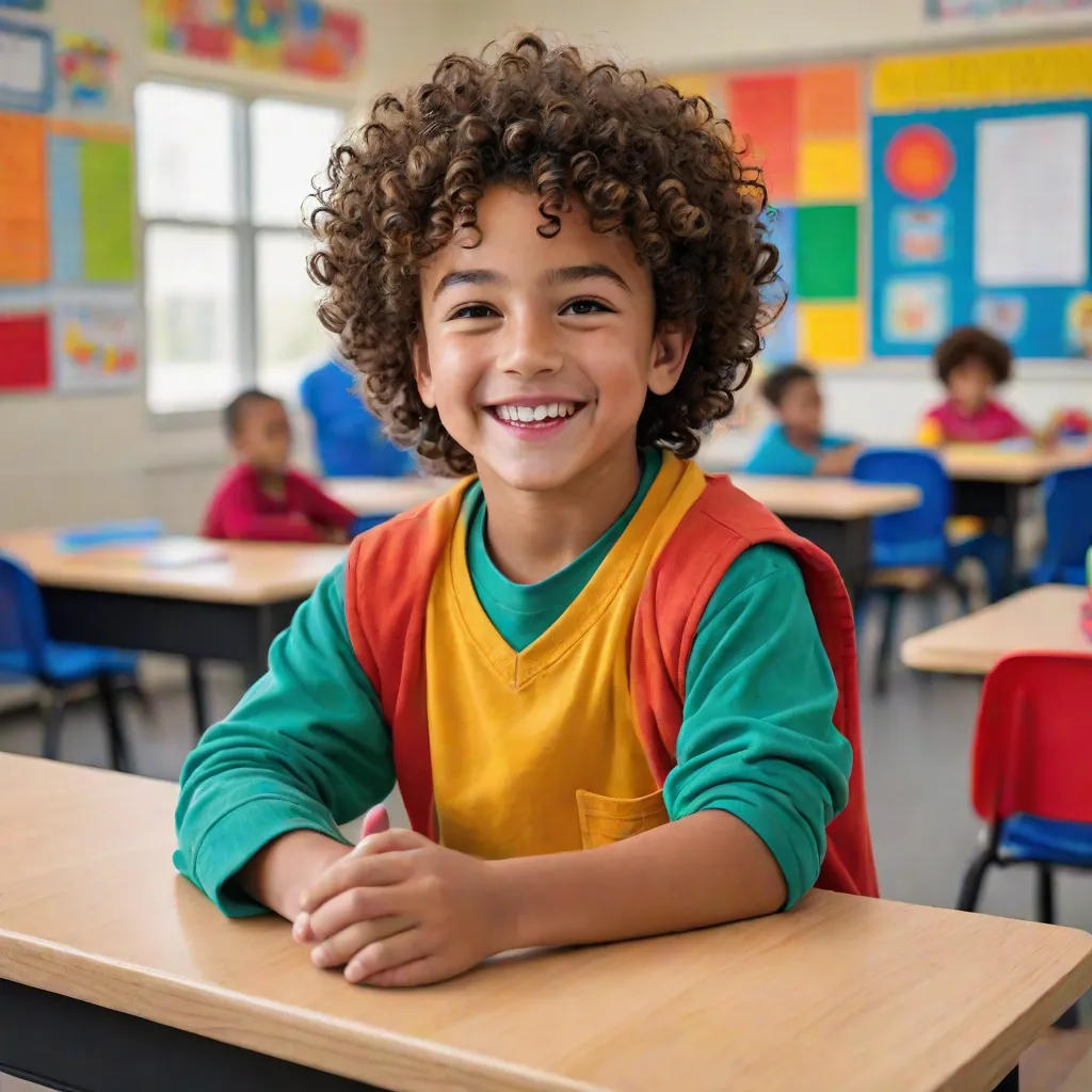 Johnny's First Day of Kindergarten