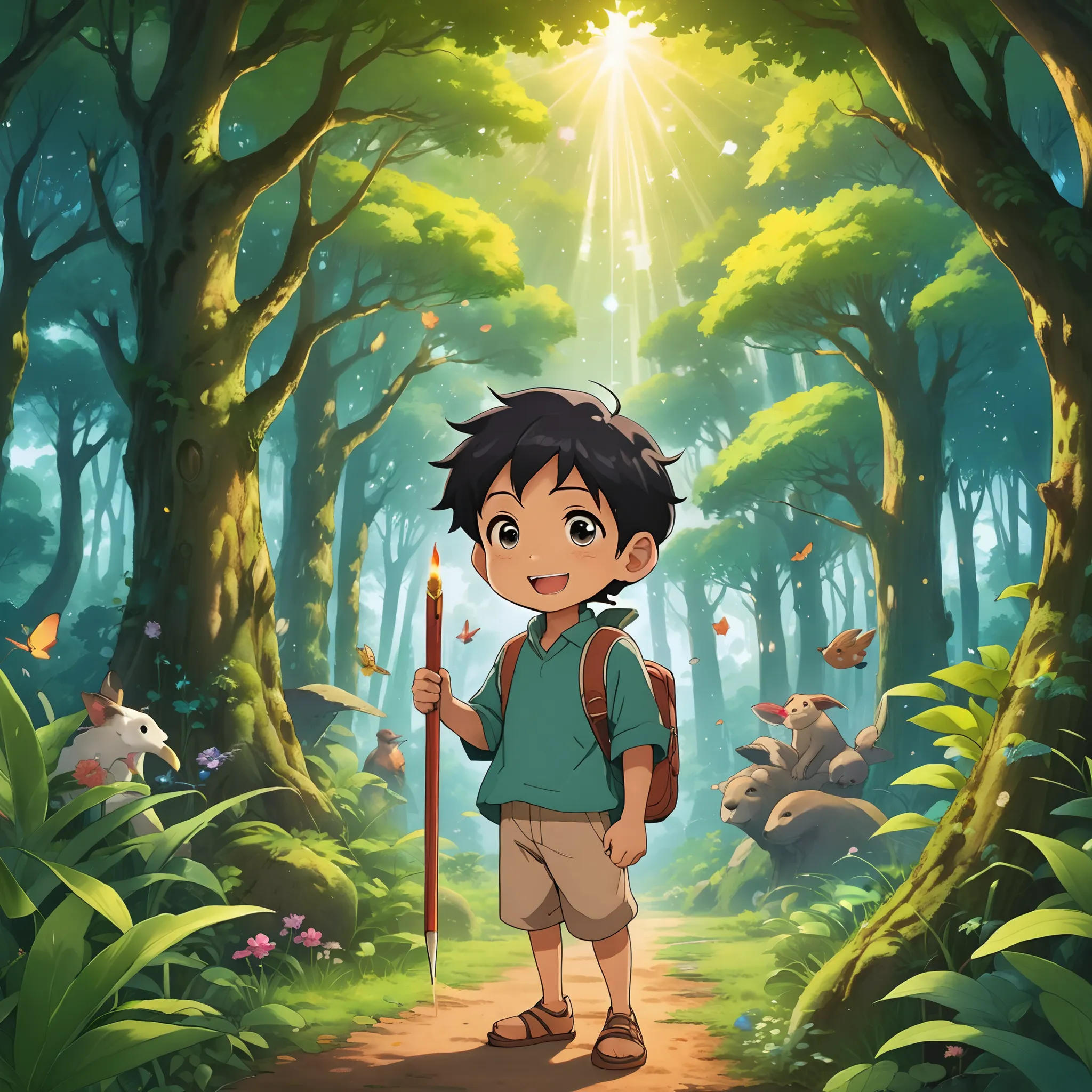 The Little Dreamer and the Magic Pencil