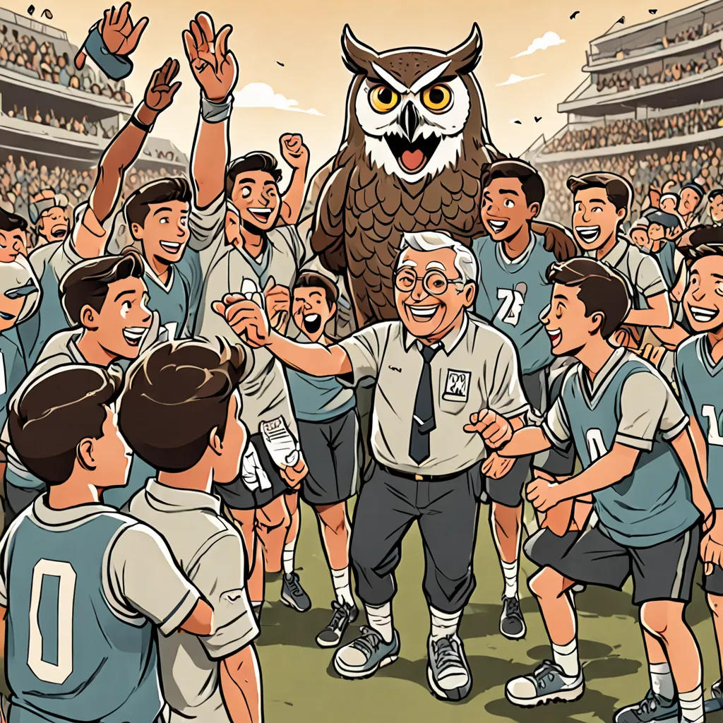 The Enchanted Cup: Coach Hoot's Wisdom
