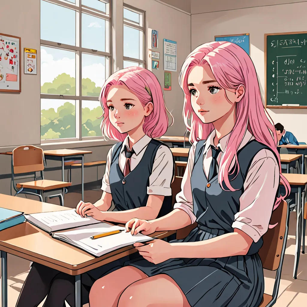 The Pink-Haired Friend