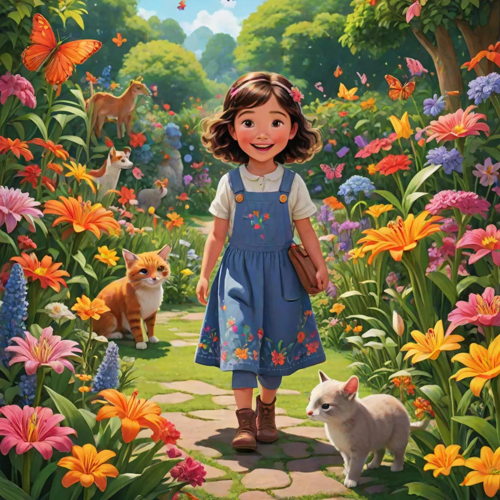 Lily and the Magical Garden