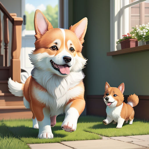 Excitable Gaming Corgi  Corgi dog, Cute corgi, Corgi