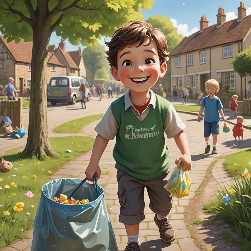 Timmy and the Clean Village