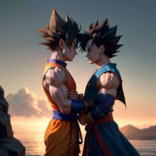 Goku and Vegeta- Bond of Rivals