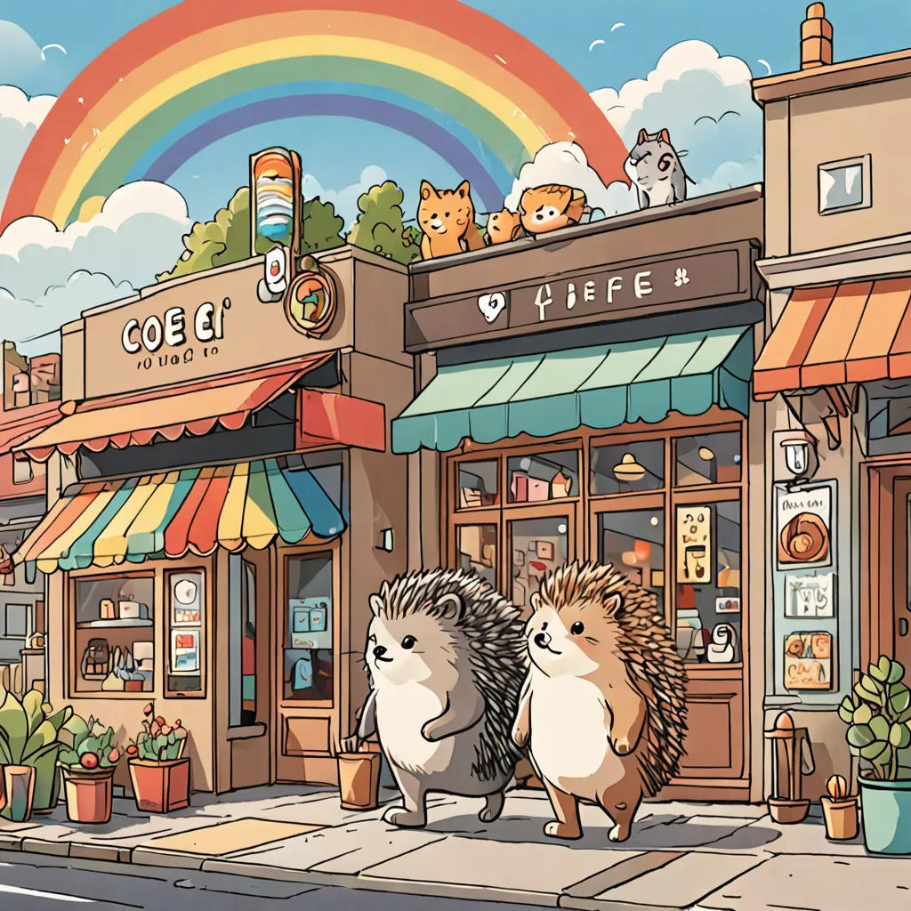 The Rainbow Coffee Shop