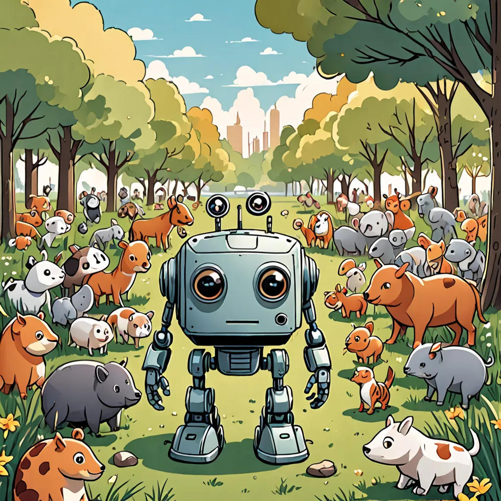 The Adventures of Sparky the Robot