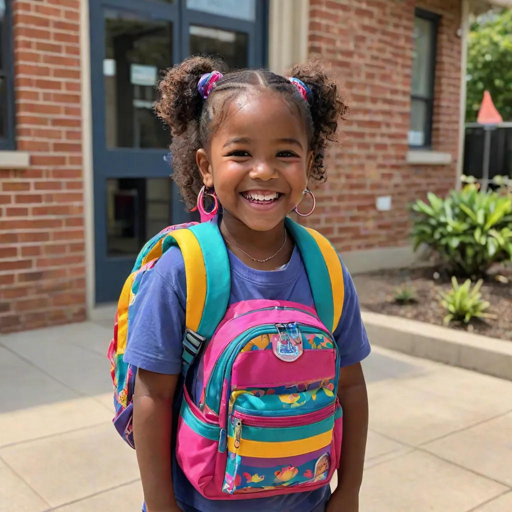 Nyla's First Day of Preschool