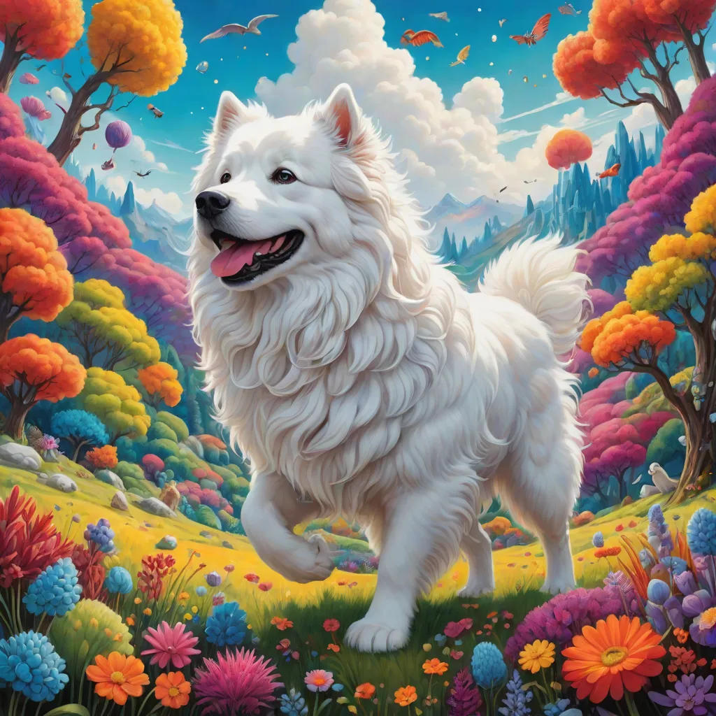 Fluffy's Whimsical Adventure