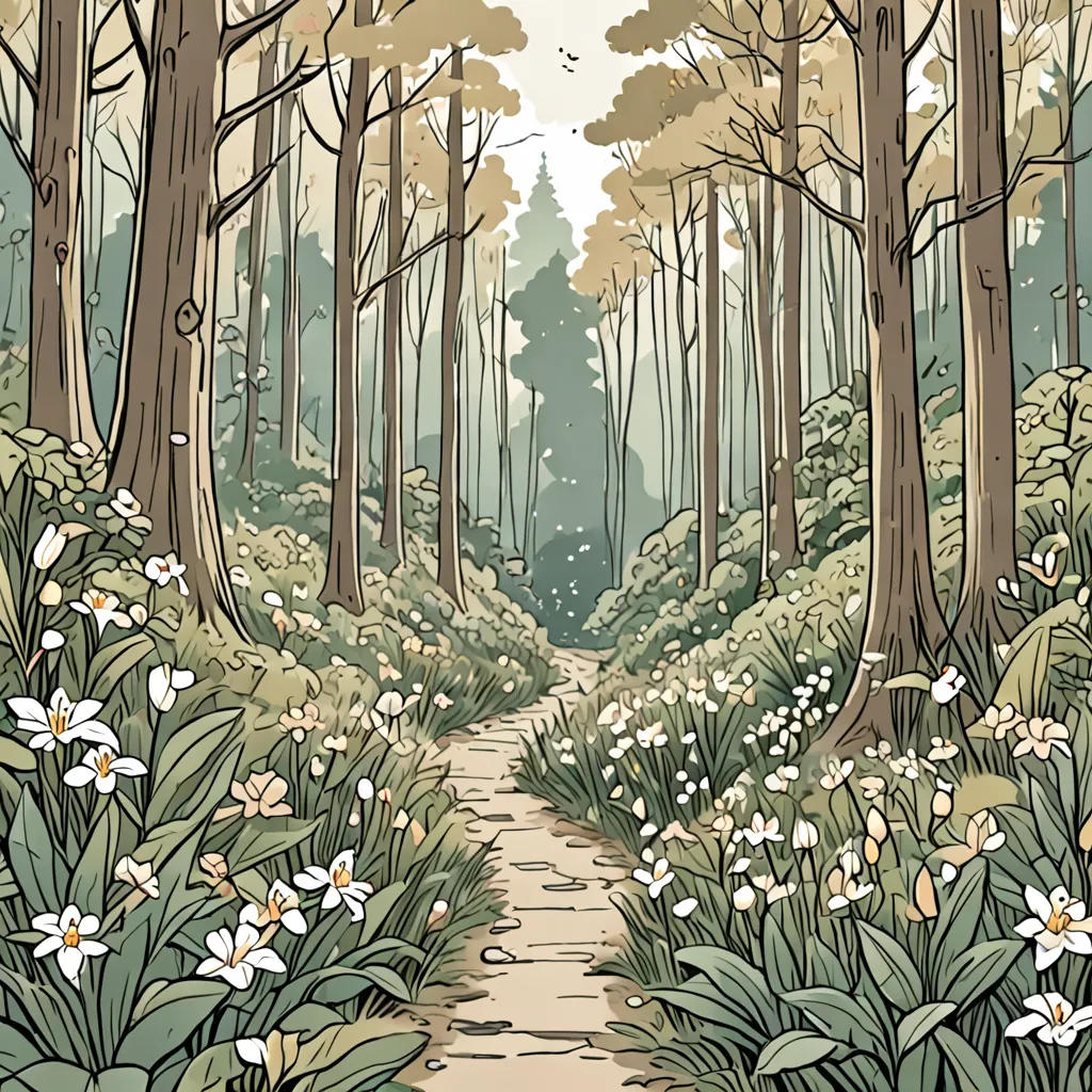 The Magical Adventure of Lily and the Enchanted Forest