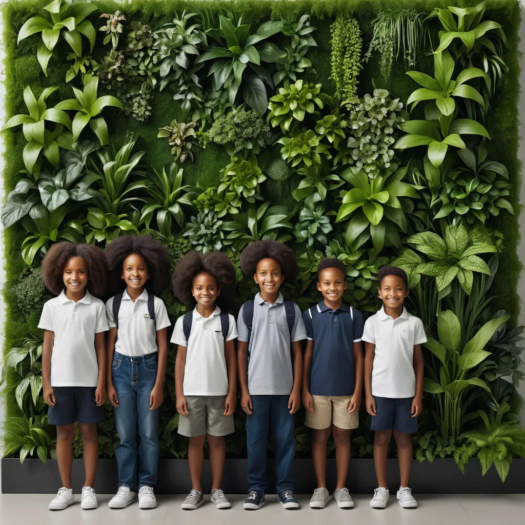 The Vertical Gardens at my School