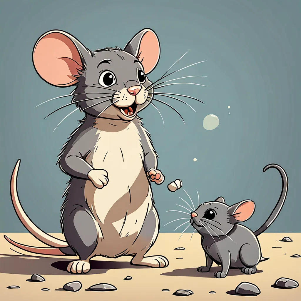 The Clever Mouse and the Cunning Cat