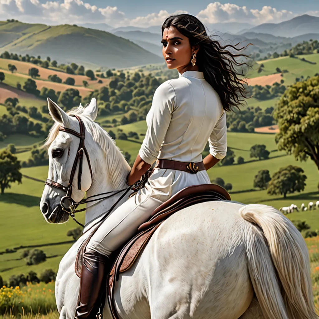 The Widow's White Horse